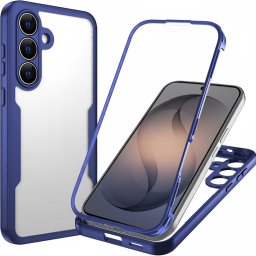 Folie de protectie Techsuit ColorVerse 360 Series + compatibil cu Samsung Galaxy S26, Albastru