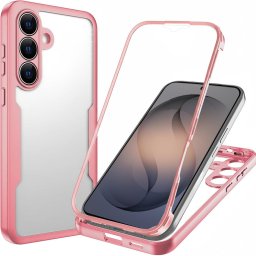 Folie de protectie Techsuit ColorVerse 360 Series + compatibil cu Samsung Galaxy S26, Roz