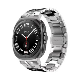 Curea pentru Samsung Galaxy Watch Ultra 47mm Pro Business Silver