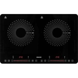 Plita Sticla ceramica, 2000W, 10 niveluri de putere, Temporizator 180 minute, Negru