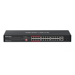 24-Port 10/100Mbps + 2-Port Gigabit Sw