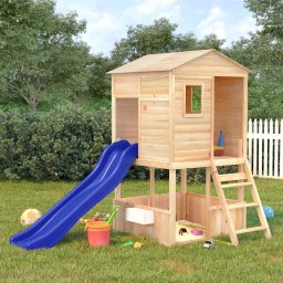 Set de joaca pentru exterior, lemn masiv de brad GartenMobel Dekor