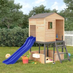 Set de joaca pentru exterior, lemn masiv de brad GartenMobel Dekor