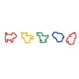 Set forme pentru plastilina cu animale de la ferma, 6 piese