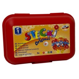 Forme de construit Box Midi cu 190 piese colorate si cutie de depozitare