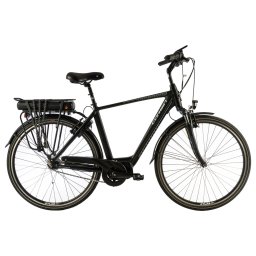 Bicicleta electrica Corwin 28 inch, 250 W, autonomie 60 km, negru