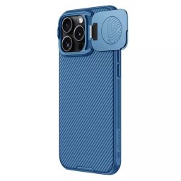 Husa Nillkin Apple iPhone 16 Pro CamShield Prop Albastru
