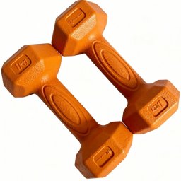 Set gantere hexagonale FitTronic 2 x 1 Kg