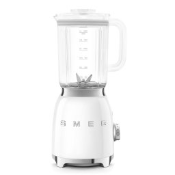 Blender Smeg BLF03WHEU, 800 W, 1,5 l, 18 000 rpm, 4 programe, 4 viteze + Impuls, Otel inoxidabil, Alb