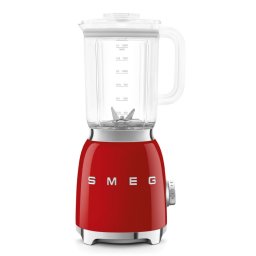 Blender Smeg BLF03RDEU, 800 W, 1,5 l, 18 000 rpm, 4 programe, 4 viteze + Impuls, Otel inoxidabil, Rosu