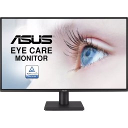 Monitor LED ASUS VA27AQ, 27" QHD, 1ms, 75Hz, Negry