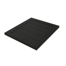RAFT FIX LOGILINK 1U pentru rack 19", adancime 345mm, sarcina maxima 50Kg, vopsea antistatic, otel 1mm, fixare 4 puncte, dedicat pentru cabinet cu adancime 600mm, black, "SF1F45B