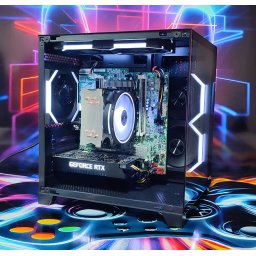 Calculator Gaming Xeon E5-2697 V3( PESTE i7 9700) , 32GB DDR4, SSD 512GB + 1TB HDD, video NVidia GeForce RTX 2060 SUPER 8GB GDDR6 256-bit, Telecomanda ARGB