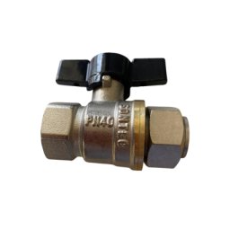 Robinet de trecere sferic premium fluture cu semiolandez 1/2 FF