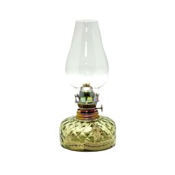 Lampă cu petrol JOSEFÍNA 22 cm verde pădure