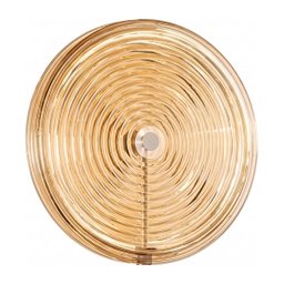 Ondaluce - Abajur de schimb pentru lampadar JOKEY, Ø 40 cm, bej fumuriu