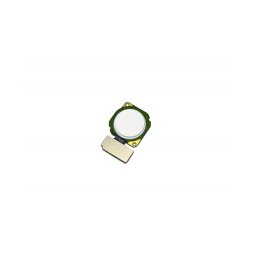 Home Buton + Senzor Amprenta Huawei Y9 (2018) Alb