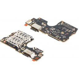 Placa cu Conector Incarcare - Microfon - Modul Cititor SIM Xiaomi Redmi Note 14 Pro 4G, Service Pack 560004000O600