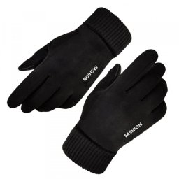 Manusi De Iarna Tactile Unisex Techsuit ST0010, Marime Universala, Negre