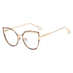 Ochelari De Calculator Dama Techsuit F95597-C13, Anti-Blue Light, Crem Maro