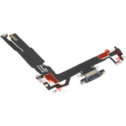 Banda cu Conector Incarcare - Microfon Apple iPhone 16, Negru