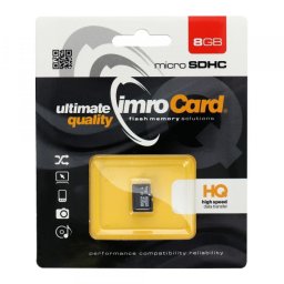 Card Memorie microSDHC Imro, 8Gb, Clasa 4