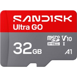 Card Memorie microSDHC SanDisk Ultra GO Android A1, 32Gb, Clasa 10 / UHS-1 U1 SDSQUGN-032G-GN6MN