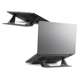 Suport Spigen Slim Fold LD201-S6 pentru Laptop max. 14inch, Negru AMP11115