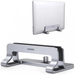 Suport Vertical UGREEN LP258 (29277) pentru Laptop cu grosime 12mm - 26mm, Argintiu