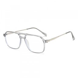 Ochelari De Calculator Unisex Techsuit 83092, Anti-Blue Light, Transparenti Argintii