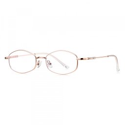 Ochelari De Calculator Dama Techsuit LS501, Anti-Blue Light, Roz Aurii