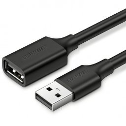 Prelungitor USB UGREEN US103, 5m, Negru