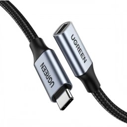 Prelungitor USB-C UGREEN US372 (30205), 1m, Gri