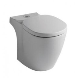 Vas WC fixare in pardoseala Ideal Standard gama Connect, alb, evacuare orizontala