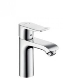 Baterie lavoar Hansgrohe gama Metris 110 CoolStart, crom