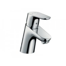 Baterie lavoar monocomanda Hansgrohe gama Focus 70, crom, cu lant