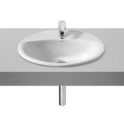 Lavoar alb incastrat 56x47,5cm Roca model Aloa