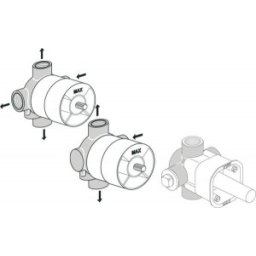 Diverter 3 cai Ideal Standard seria Ceratherm 100 model A2391NU
