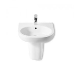Lavoar 45x42 cm, cu sistem de prindere Roca gama Meridian
