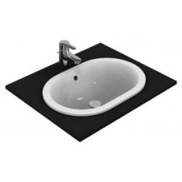 Lavoar Ideal Standard oval 55cm gama Connect, pentru incastrat in blat