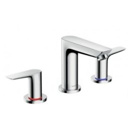 Baterie lavoar 3 piese Hansgrohe gama Talis E, crom