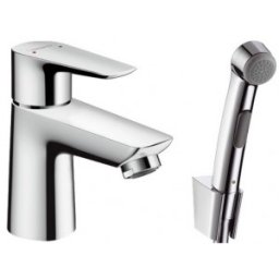 Set baterie lavoar + baterie bideu Hansgrohe gama Talis E, crom