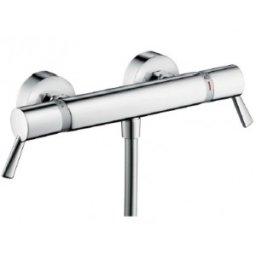 Baterie cu termostat dus Hansgrohe gama Ecostat Comfort Care, crom