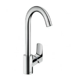 Baterie bucatarie monocomanda Hansgrohe gama Logis 260, crom