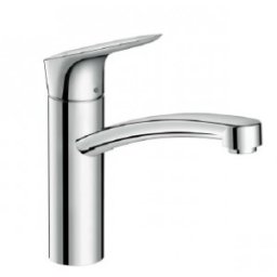 Baterie bucatarie monocomanda Hansgrohe gama Logis 160, crom