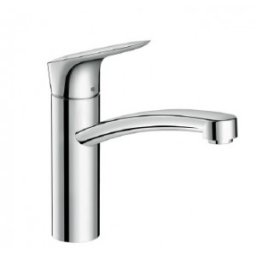 Baterie bucatarie monocomanda Hansgrohe gama Logis 160 CoolStart Eco, crom