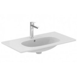 Lavoar Ideal Standard 80cm gama Tesi, alb, 1 orificiu baterie