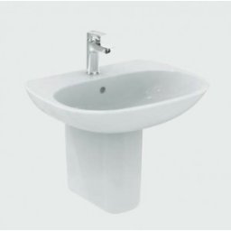 Lavoar Ideal Standard 60cm gama Tesi Light, alb, 1 orificiu baterie
