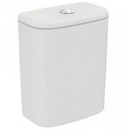 Rezervor Ideal Standard pentru combinare vas WC gama Tesi, alb, alimentare laterala