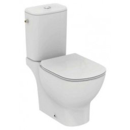 Vas WC fixare in pardoseala pentru combinare Ideal Standard gama Tesi AquaBlade, alb
